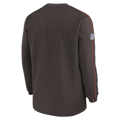 Cleveland Browns Sideline Coach Men’s Nike NFL Long-Sleeve Top