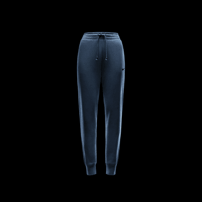 Pants de entrenamiento de tiro medio para mujer Nike Sportswear Phoenix Fleece