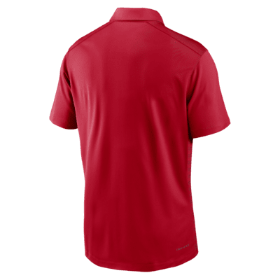 Polo universitario Nike Dri-FIT para hombre Ohio State Buckeyes Sideline Victory