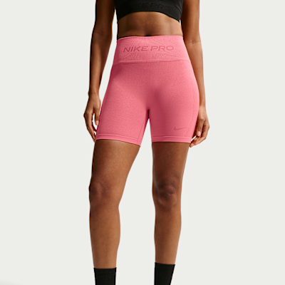 Shorts de ciclismo Dri-FIT de tiro alto de 13 cm para mujer Nike Pro Seamless