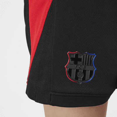 FC Barcelona 2024/25 Stadium Away dreiteiliges Nike Replika Fußballtrikot-Set (jüngere Kinder)