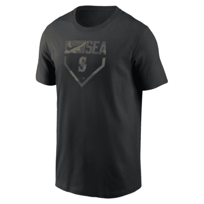 Playera Nike de la MLB para hombre Seattle Mariners Camo