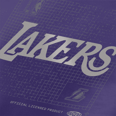 Los Angeles Lakers Courtside Chrome Men's Nike NBA T-Shirt