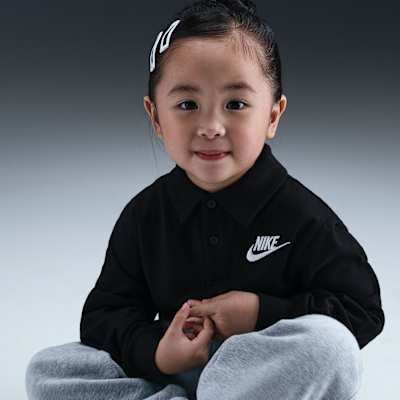나이키 리틀키즈 긴팔 폴로