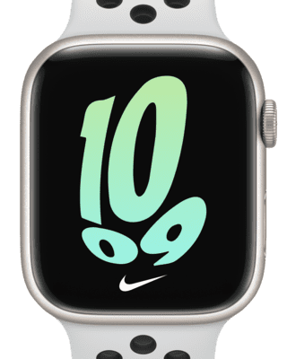 Apple Watch Series 7 (GPS + Cellular) With Nike Sport Band 45mm 