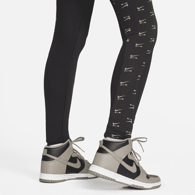 Nike Air Leggings in voller Länge mit hohem Bund für Damen