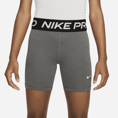 Nike Pro Older Kids' (Girls') Dri-FIT 13cm (approx.) Shorts. Nike BG