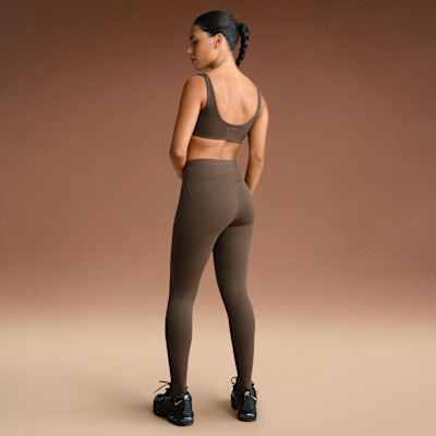 NikeSKIMS Matte Women's High-Waisted Footsie Grip Leggings