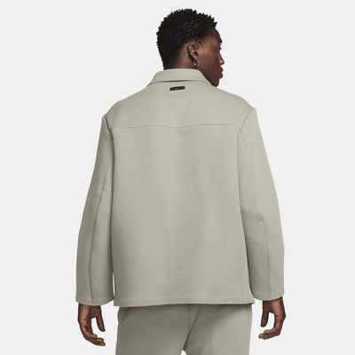 Chamarra tipo camisa oversized para hombre Nike Sportswear Tech Fleece Reimagined