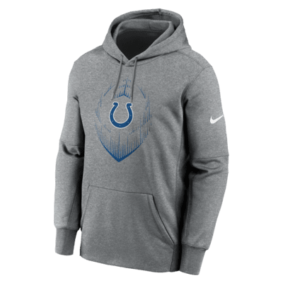 Sudadera con gorro sin cierre Nike Therma de la NFL para hombre Indianapolis Colts Icon