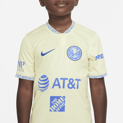 Club América 2021/22 Stadium Away Big Kids' Soccer Jersey.