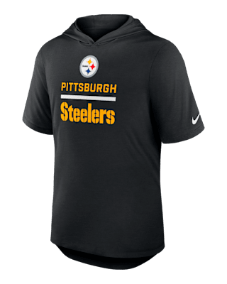 Мужская футболка Pittsburgh Steelers Nike Dri-FIT NFL Hooded
