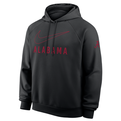 Sudadera con gorro sin cierre universitaria Nike Dri-FIT para hombre Alabama Premium Performance