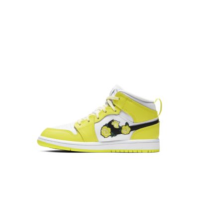 jordan 1 mid gialle