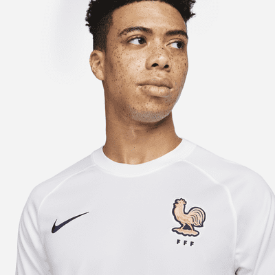 Jersey de fútbol Nike Dri-FIT de Francia visitante 2022 Stadium para hombre