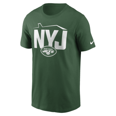 Nike Men's New York Jets NFL Lockup Cotton Hoodie