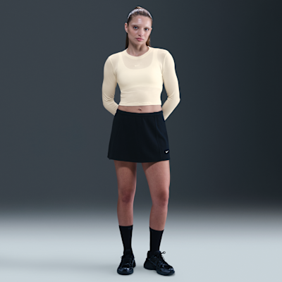Nike Sportswear Chill Knit Women's Slim Long-Sleeve Cropped Top