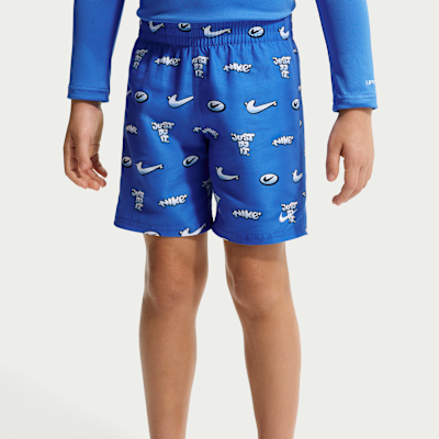 Nike Swim Little Kids' (Boys') Long Sleeve Top & Short Set