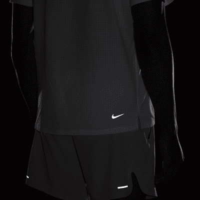 Nike Trail Solar Chase hardlooptop met korte mouwen en Dri-FIT voor heren