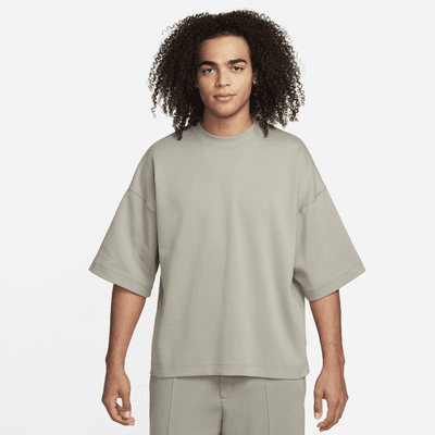 Felpa oversize a manica corta Nike Sportswear Tech Fleece Reimagined – Uomo