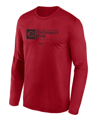 MLB Cincinnati Reds Nike Dri-Fit Men's Medium Short Sleeve Graphic  Print Shirt