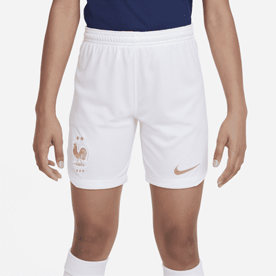 Shorts de fútbol Nike Dri-FIT del FFF local 2022/23 Stadium para niños talla grande