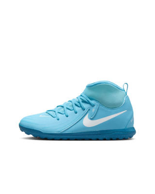 Подростковые кроссовки Nike Jr. Phantom Luna 2 Club Little/Big Kids' TF High-Top Soccer