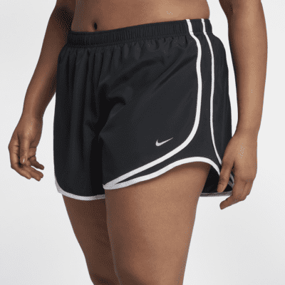 nike women's plus size tempo track running shorts