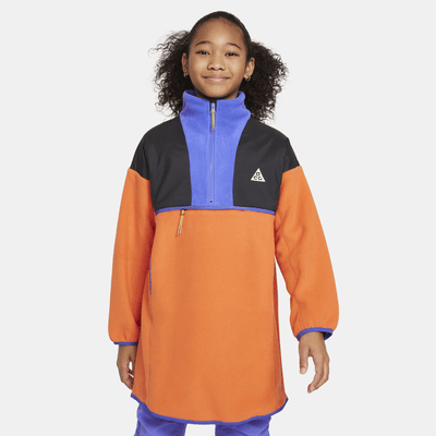 Túnica holgada para niños talla grande Nike ACG "Wolf Tree"