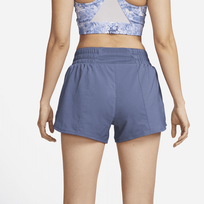 Nike Dri-FIT One Women's Mid-rise 8cm (approx.) Brief-Lined Shorts