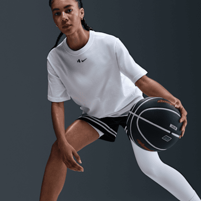 A'ja Wilson Women's A'symmetric Mid-Rise Single-Leg Basketball Leggings