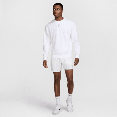 NikeCourt Heritage Men's Dri-FIT Fleece Crew