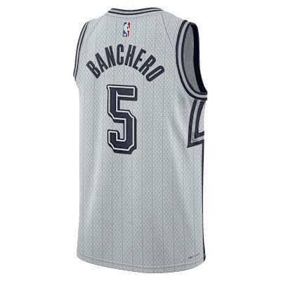 Jersey Nike Dri-FIT de la NBA Swingman para hombre Paolo Banchero Orlando Magic 2024/25 City Edition