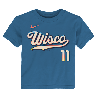Jackson Chourio Milwaukee Brewers City Connect Toddler Nike MLB T-Shirt from Nike - $30