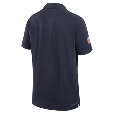 New England Patriots Sideline Men's Nike Dri-FIT NFL Polo