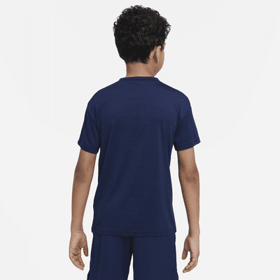 Haut de training à manches courtes Nike Dri-FIT pour Garçon plus âgé