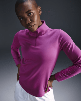 Женские  Nike Therma-FIT One Long-Sleeve 1/2-Zip Top