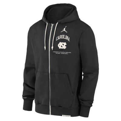 North Carolina Tar Heels On-Court Basketball Men’s Jordan Brand Dri-FIT College Full-Zip Hoodie