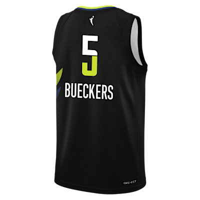 Jersery Nike de la WNBA Swingman para niños talla grande de Paige Bueckers de los Dallas Wings Rebel Edition