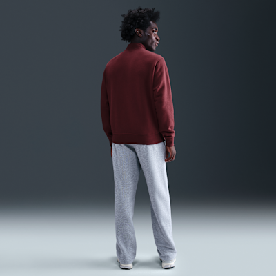 Prenda para la parte superior de tejido Fleece con medio cierre para hombre Nike Sportswear Club