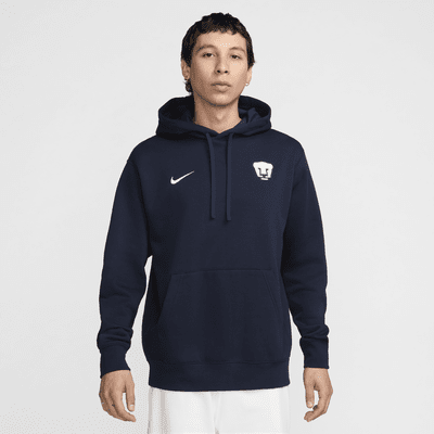 Sudadera con gorro sin cierre de fútbol Nike para hombre Pumas UNAM Club