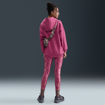 Sudadera oversized con gorro para niña talla grande Nike Sportswear Club Fleece