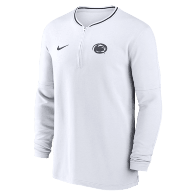 Penn State Nittany Lions Sideline Coach Men's Nike Dri-FIT College 1/2-Zip Long-Sleeve Top