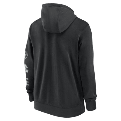 Las Vegas Raiders Club Men's Nike NFL Full-Zip Hoodie