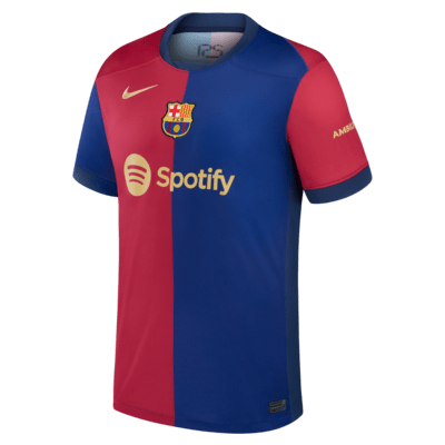 Gavi Barcelona 2024/25 Stadium Home Men's Nike Dri-FIT Soccer Jersey