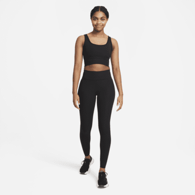 Nike Luxe Women's Cropped Ribbed Training Tank. Nike.com