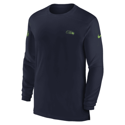 Nike Seattle Seahawks No49 Shaquem Griffin Anthracite Salute to Service Women's Stitched NFL Limited Therma Long Sleeve Jersey