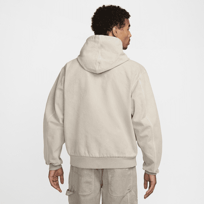 Veste à zip non doublée Nike Life pour homme