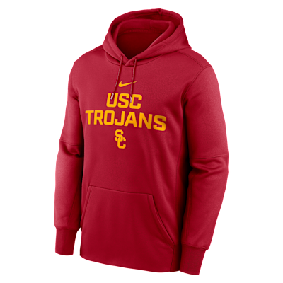 USC Team Stacked Men’s Nike Therma College Pullover Hoodie