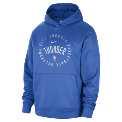 Sudadera con gorro sin cierre de la NBA para hombre Nike Dri-FIT Oklahoma City Thunder Spotlight